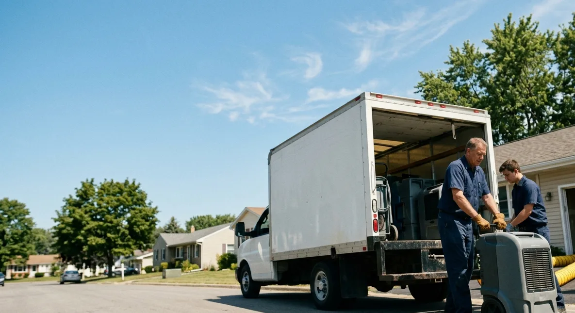 Water Damage Cleanup in Carpentersville, IL near me